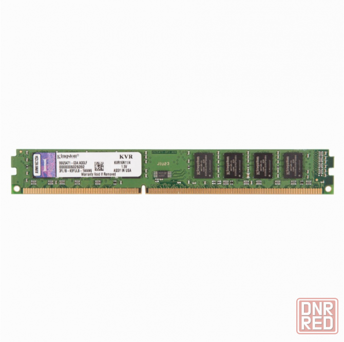 Оперативная память Dimm Ddr3 Kingston Valueram 4gb (Kvr16n11/4) б/у (арт-6286) Макеевка - изображение 1