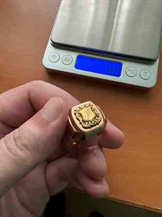 Печатка. Золото ссср 583 Донецк