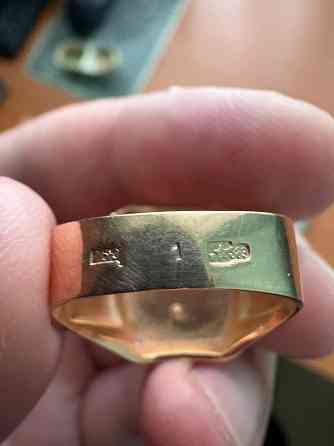 Печатка. Золото ссср 583 Донецк