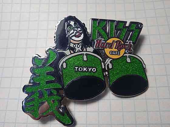 Значки Hard Rock Cafe KISS Tokyo Донецк
