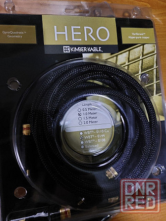 Kimber Kable Hero (RCA-RCA) 1.0m х2 Шахтерск - изображение 1