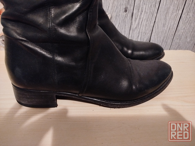 Сапоги кожаные ( весна-осень) Донецк - изображение 4