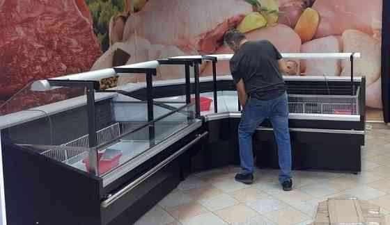 Продам новые холодильные витрины и морозильный ларь Луганск