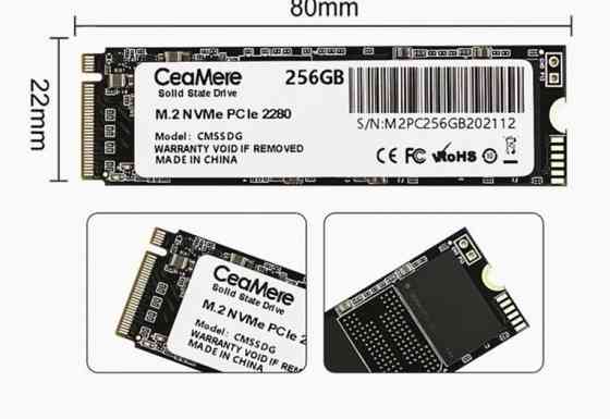 Ssd M.2 Nvme твердотельный накопитель Ceamere 256 гб, M2pc256gb (арт-3950) Макеевка