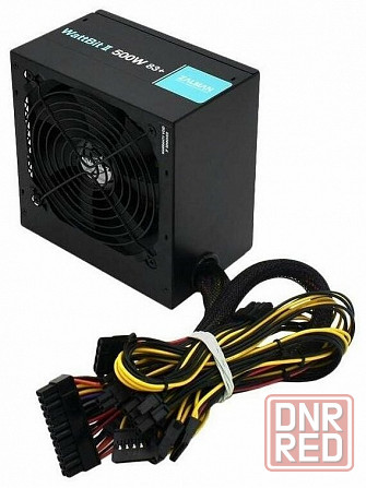 Блок питания Zalman Zm500-Xeii, 500w, Atx12v V2.3, Dual Forward Switching Circuit Design, 12cm Fan, Макеевка - изображение 1
