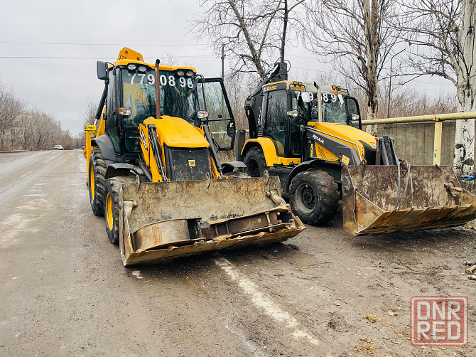 Аренда экскаватора погрузчика JCB от 4000 руб Донецк - изображение 1