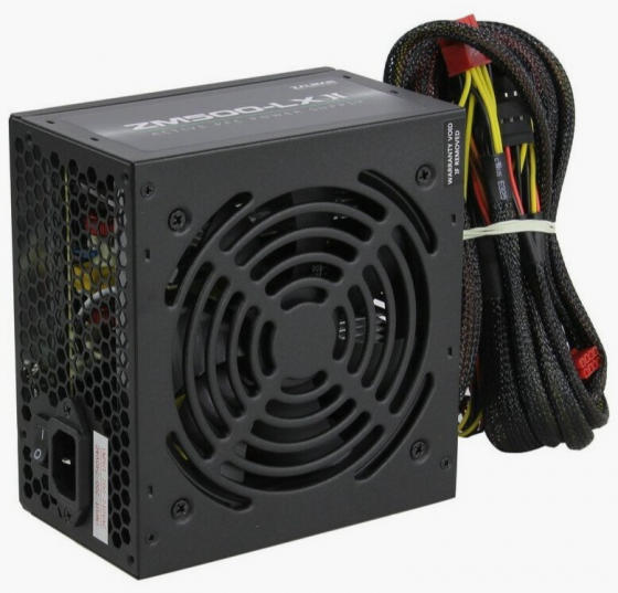 Блок питания Zalman Zm500-Lxii 500w черный (арт-1152) Макеевка