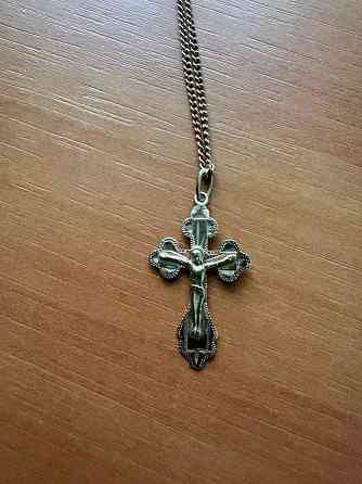 Цепочка с крестиком. Золото ссср 583 Донецк