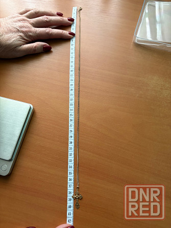 Цепочка с крестиком. Золото ссср 583 Донецк - изображение 4