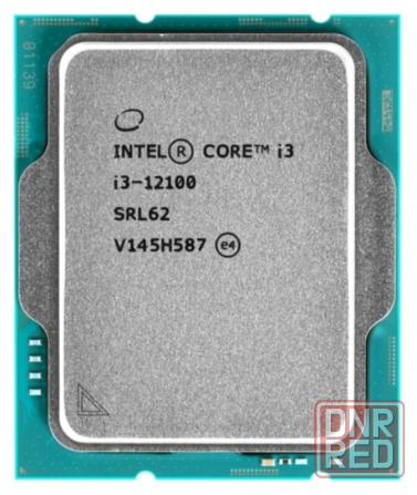Процессор Intel Core I3-12100 (Lga1700,Alder Lake, 4c/8t, 3.3/4.3ghz, 12mb, 60/89w, Uhd Graphics 730 Макеевка - изображение 1