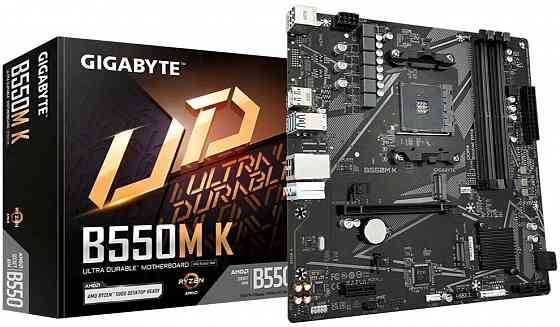 Материнская плата Gigabyte B550m K (Rev. 1.0) (арт-7460) Макеевка