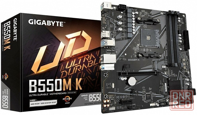 Материнская плата Gigabyte B550m K (Rev. 1.0) (арт-7460) Макеевка - изображение 1