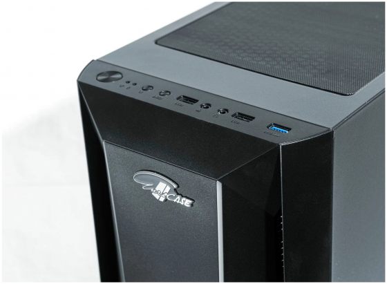 Корпус Eurocase B27 Matx без бп закаленное стекло (3xusb, 2xaudio) (арт-8568) Макеевка