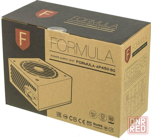 Блок питания Formula Atx 450w Formula-Ap450-80 80 Plus White (20+4pin) Apfc 120mm Fan 7xsata Rtl (ар Макеевка - изображение 3