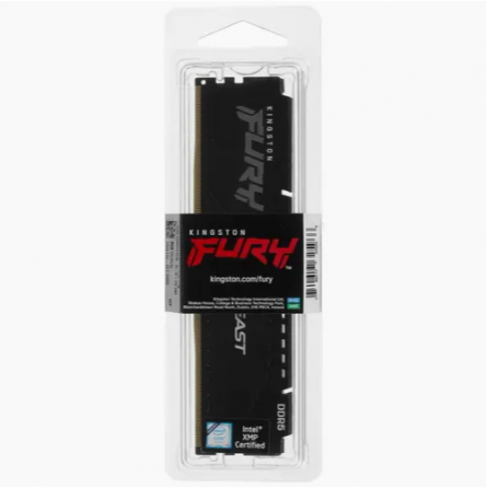 Kingston Fury Beast Black Ddr5 Dimm 5200mhz Pc-41600 Cl40 - 8gb Kf552c40bb-8 Oem (арт-2296) Макеевка