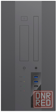 Корпус Mini-Tower Powerman (Ek303bk) без бп, Mini Itx, Black, No Led. (арт-4660) Макеевка - изображение 3