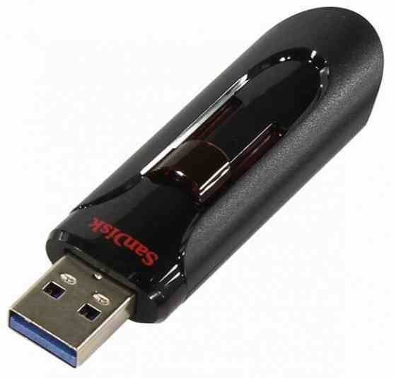 Usb Flash Drive 128gb - Sandisk Cruzer Glide 3.0 Black Sdcz600-128g-G35 (арт-5499) Макеевка