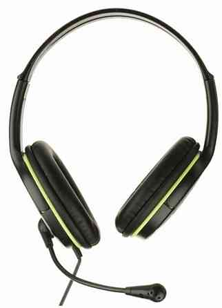 Компьютерная гарнитура Genius Hs-400a, черный/зеленый (арт-8219) Макеевка