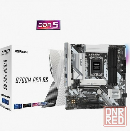 Материнская плата Asrock B760m Pro Rs (Lga1700, Matx) (арт-8844) Макеевка - изображение 1