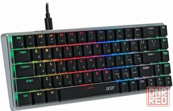 Игровая клавиатура Acer Okw302 механическая Led (Zl. Kbdcc.01c) (арт-7819) Макеевка - изображение 2