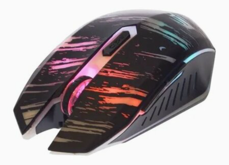 Игровая мышь Qumo Edge M17, беспроводная, аккумуляторная 600 Mah, кабель зарядки, 1000-2400 Dpi, 6 к Макеевка