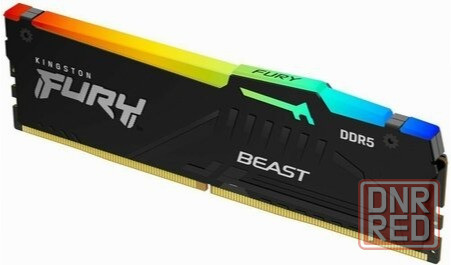 Оперативная память Dimm Ddr5 Kingston Fury Beast (Kf556c40bba-32) Rgb 32gb 5600mhz (арт-4917) Макеевка - изображение 1