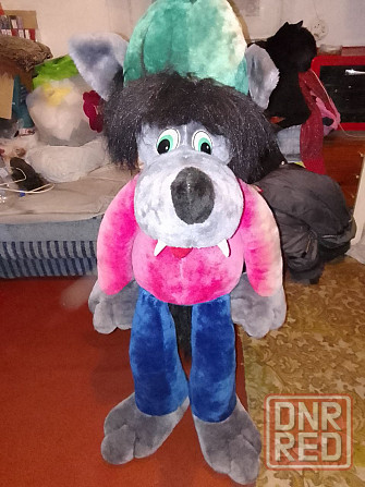 Продам мягкую игрушку волк из Ну погоди Донецк - изображение 1