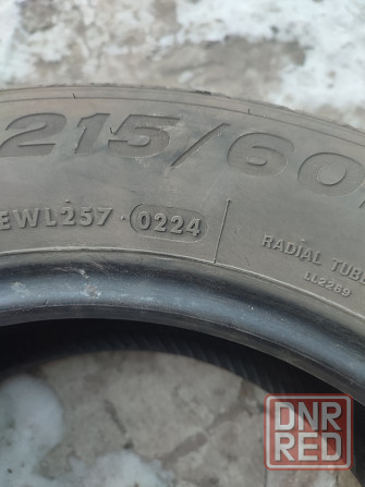 Продам летнюю резину R16 215*60 Донецк - изображение 1