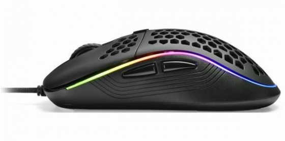 Игровая мышь Sharkoon Light2 S (Pixart Pmw 3327, Omron, 8 кнопок, 6200 Dpi, Usb, Rgb подсветка) (арт Макеевка