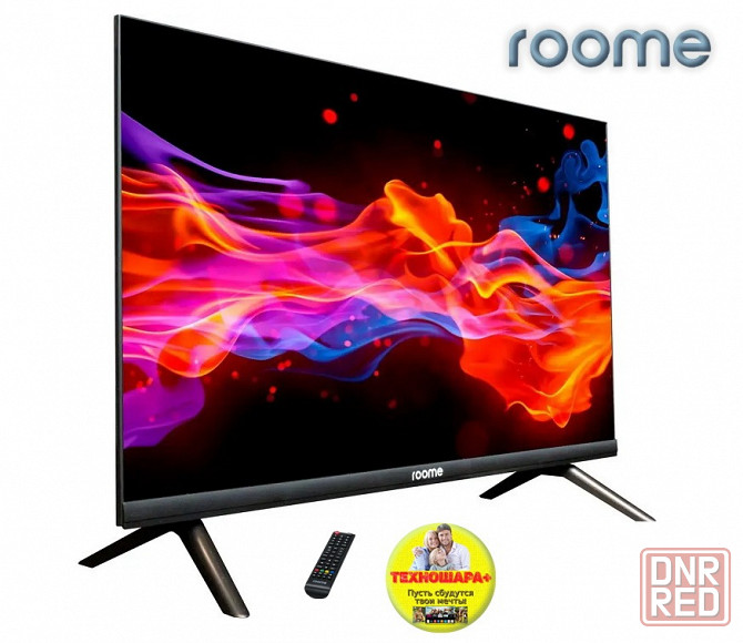 24" тв ROOME 24H423N. ТюнерТ2|USB|Спутник|Безрамочный Донецк - изображение 2