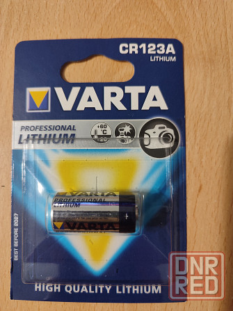 Батарейки Varta CR123A Professional Lithium Донецк - изображение 1