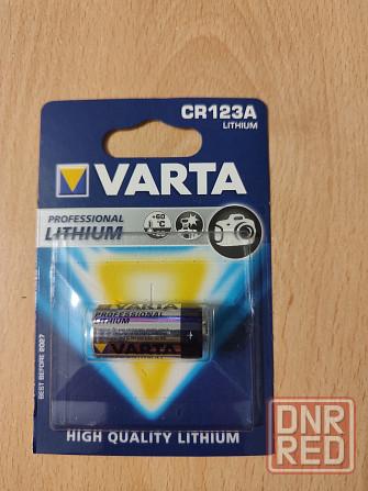 Батарейки Varta CR123A Professional Lithium Донецк - изображение 2