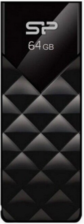 Флеш диск Silicon Power 64 Gb Ultima U03 Sp064gbuf2u03v1k, Usb 2.0, черный (арт-4836) Макеевка