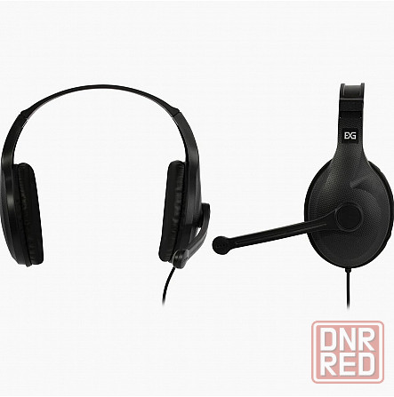 Наушники с микрофоном Exegate Office Hs-102s Black (арт-7278) Макеевка - изображение 1