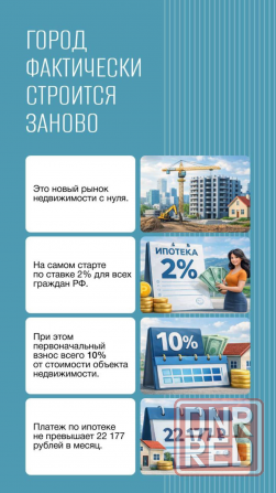 Ипотека под 2% для всех. Квартиры в Донецке Донецк - изображение 4