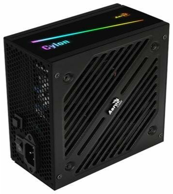 Блок питания Aerocool Atx 500w Cylon 500 80+ (24+4+4pin) Apfc 120mm Fan Color 5xsata Rtl (арт-1149) Макеевка
