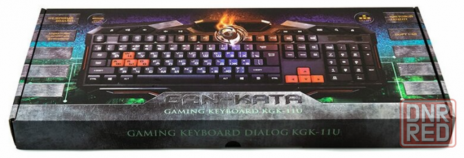 Клавиатура Dialog Gan-Kata Kgk-11u, Usb, черный тип подключения: проводная, интерфейс: Usb (арт-6933 Макеевка - изображение 4