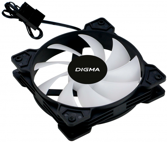 Вентилятор Digma Dfan-Frgb1, размер 120x120x25мм (арт-2033) Донецк