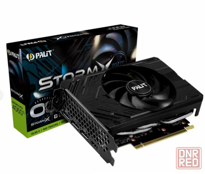 Видеокарта Palit Geforce Rtx 4060ti Stormx Oc 8gb (Ne6406ts19p1-1060f) (арт-5308) Донецк - изображение 1