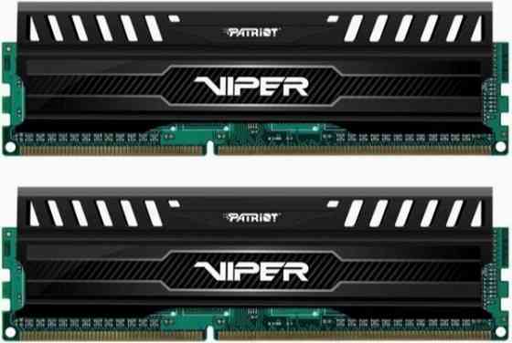 Оперативная память Ddr3 Patriot Viper 3 - 2x 4gb, 1600 мгц, Dimm, Cl9 (Pv38g160c9k) (арт-2703) Донецк