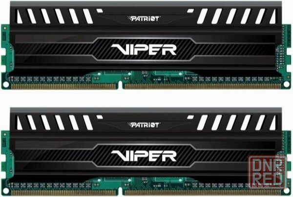 Оперативная память Ddr3 Patriot Viper 3 - 2x 4gb, 1600 мгц, Dimm, Cl9 (Pv38g160c9k) (арт-2703) Донецк - изображение 1