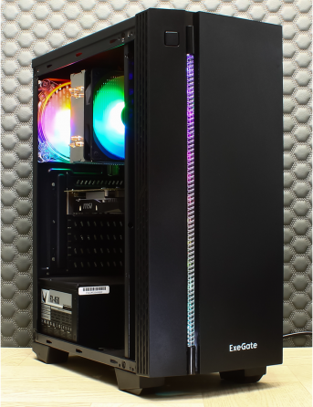 Компьютер Byte-Epic | Intel Core I5 6400 | 450w | Ssd 500gb Sata | 16gb Ddr4 | Radeon Rx 460 | Windo Донецк