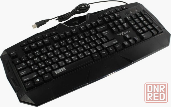 Клавиатура Qumo Antares K60, игровая, проводная, мембранная, 114 клавиш, Usb, подсв, чёрная (арт-618 Донецк - изображение 2