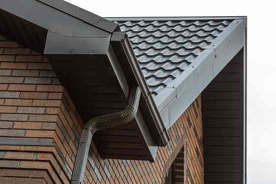 Водосток металлический (водосточная система) разный диаметр и цвета от производителя Донецк