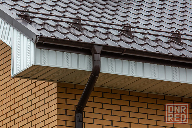 Водосток металлический (водосточная система) разный диаметр и цвета от производителя Донецк - изображение 4