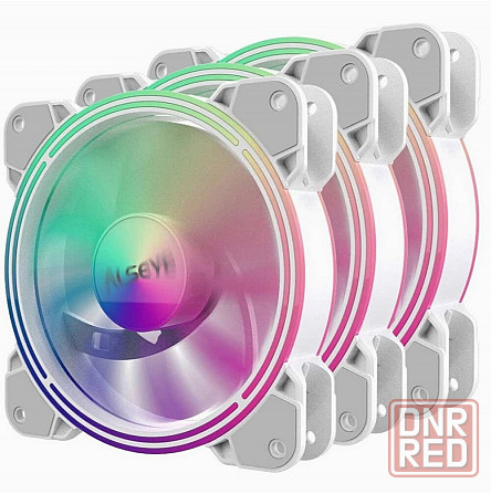 Вентилятор для корпуса Alseye Halo 4.0-W Kit (3 шт.) (арт-1308) Донецк - изображение 1