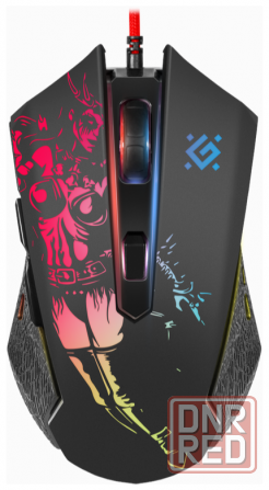 Мышь Defender Sin'Sister Gm-933, черный (52933) оптический, 7200 Dpi, Usb (арт-6979) Донецк - изображение 1