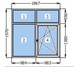 Продам новые окна большого формата Донецк