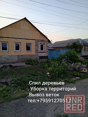 Спил деревьев, расчистка участков , вывоз веток Луганск - изображение 1