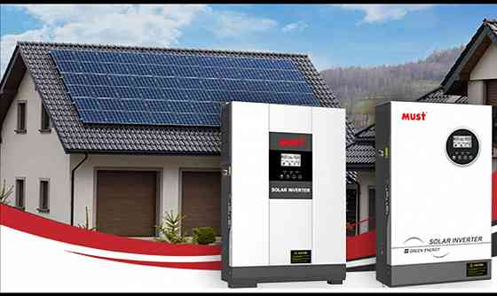 Солнечные панели, инверторы, ибп и аккумуляторы Must Донецк